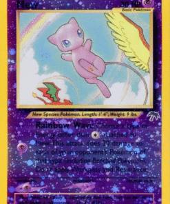 2001 Pokémon English Southern Islands Mew 1/18 Holo Rare LP